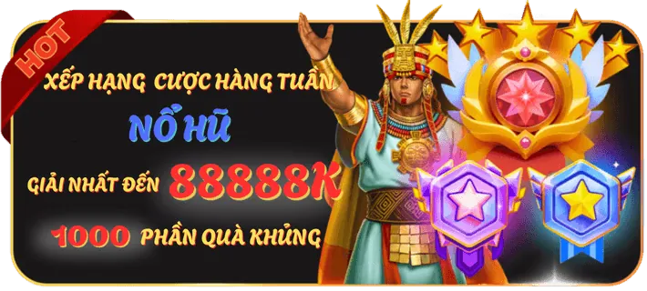 Hình ảnh khuyến mãi nạp lại hàng tuần tại 18bet Nổ Hũ